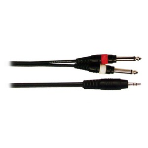 Кабель аудио 1xMini Jack - 2xJack FORCE FLC-38/3 3.0m