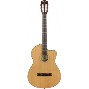 Электроакустическая гитара Fender CN-140SCE NAT WC