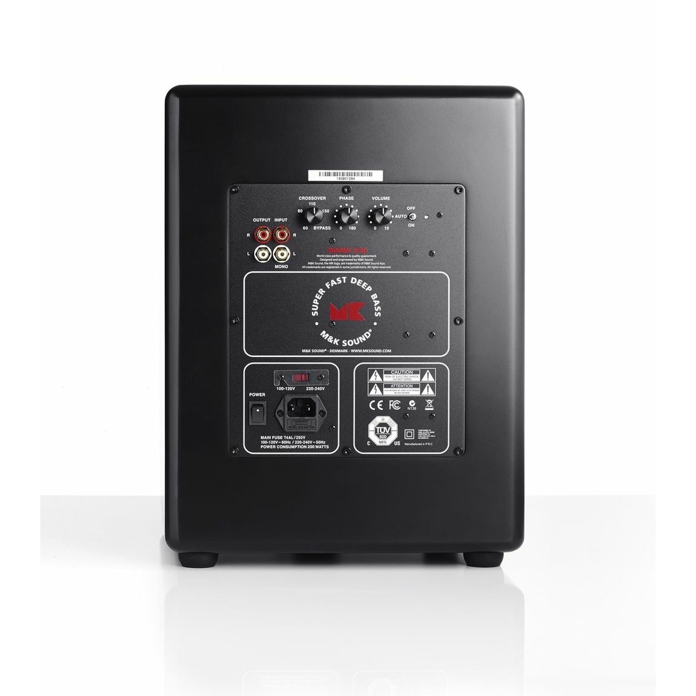 Сабвуфер закрытого типа MK Sound V12 Black Satin