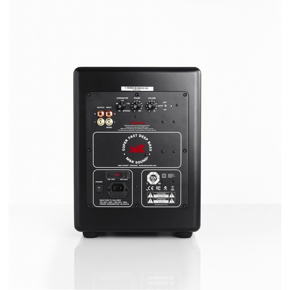 Сабвуфер закрытого типа MK Sound V8 Black Satin