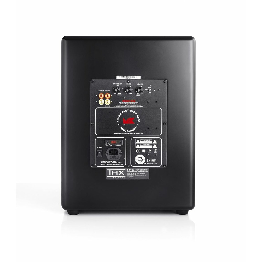 Сабвуфер закрытого типа MK Sound V10 Black Satin