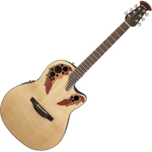 Электроакустическая гитара Ovation CE44-4 Celebrity Elite Mid Cutaway Natural