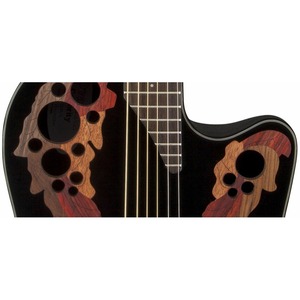 Электроакустическая гитара Ovation CE44-5 Celebrity Elite Mid Cutaway Black