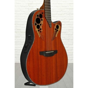 Электроакустическая гитара Ovation CE44P-PD Celebrity Elite Plus Mid Cutaway Padauk