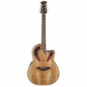 Электроакустическая гитара Ovation CE44P-SM Celebrity Elite Plus Mid Cutaway Natural Spalted Mapl
