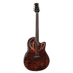 Электроакустическая гитара Ovation CE48P-TGE Celebrity Elite Plus Super Shallow Tiger Eye
