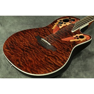 Электроакустическая гитара Ovation CE48P-TGE Celebrity Elite Plus Super Shallow Tiger Eye