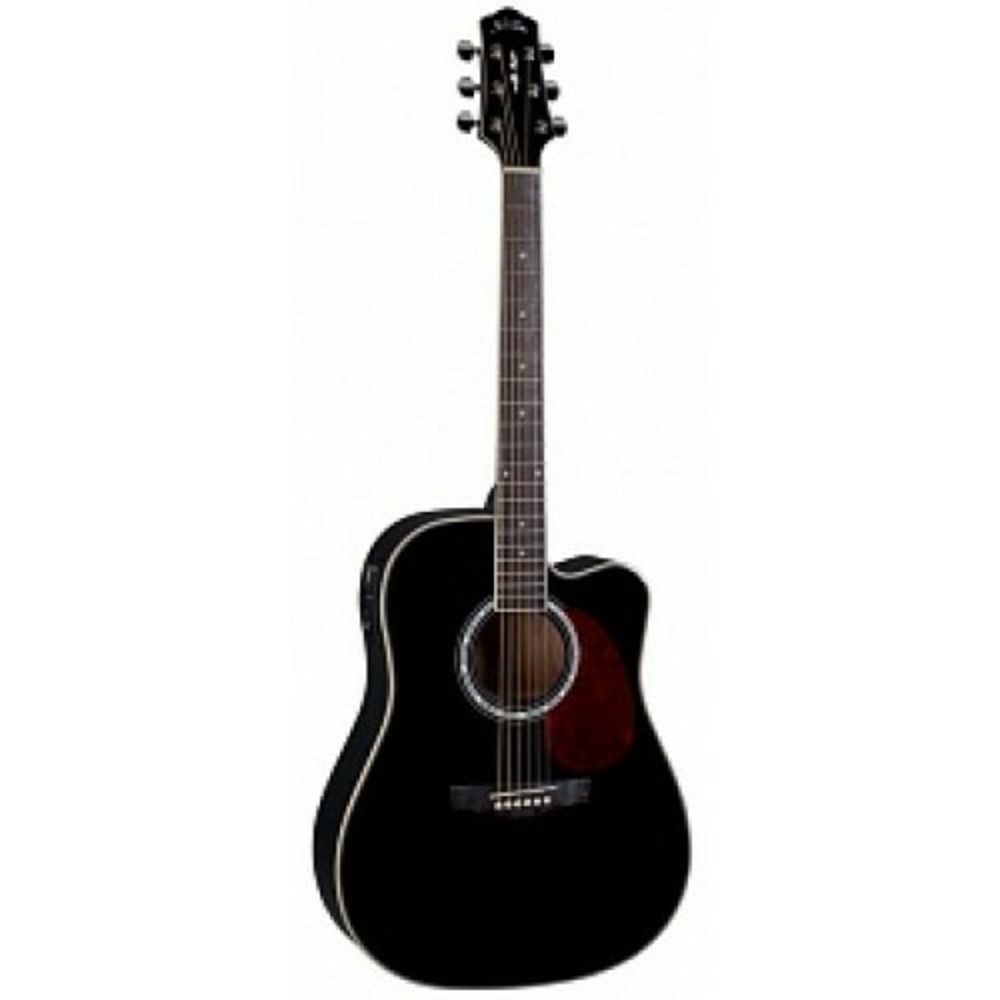 Электроакустическая гитара Naranda DG220CEBK