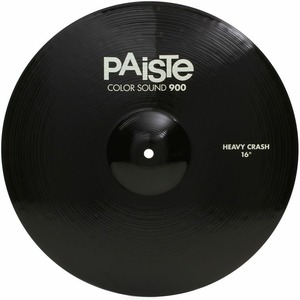 Тарелка для ударной установки Paiste 0001912816 Color Sound 900 Black Heavy Crash