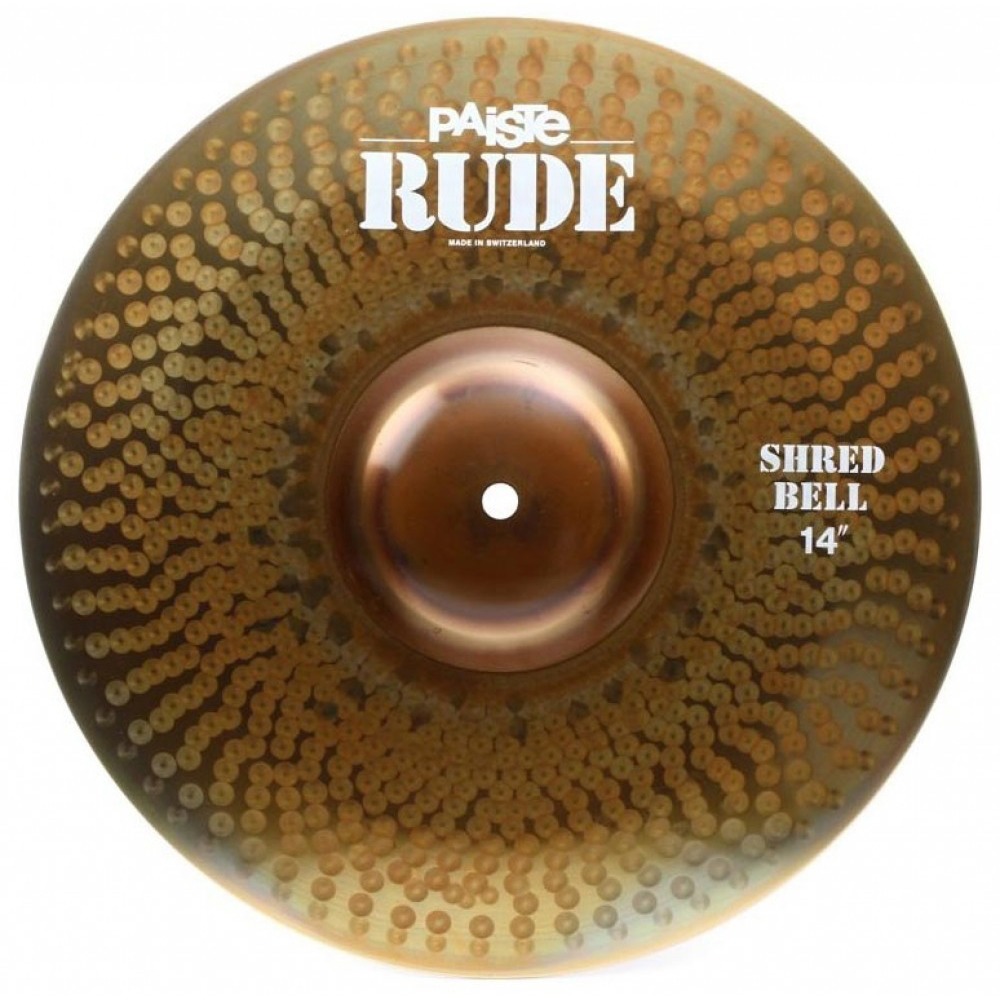 Тарелка для ударной установки Paiste 0001125314 RUDE Shred Bell