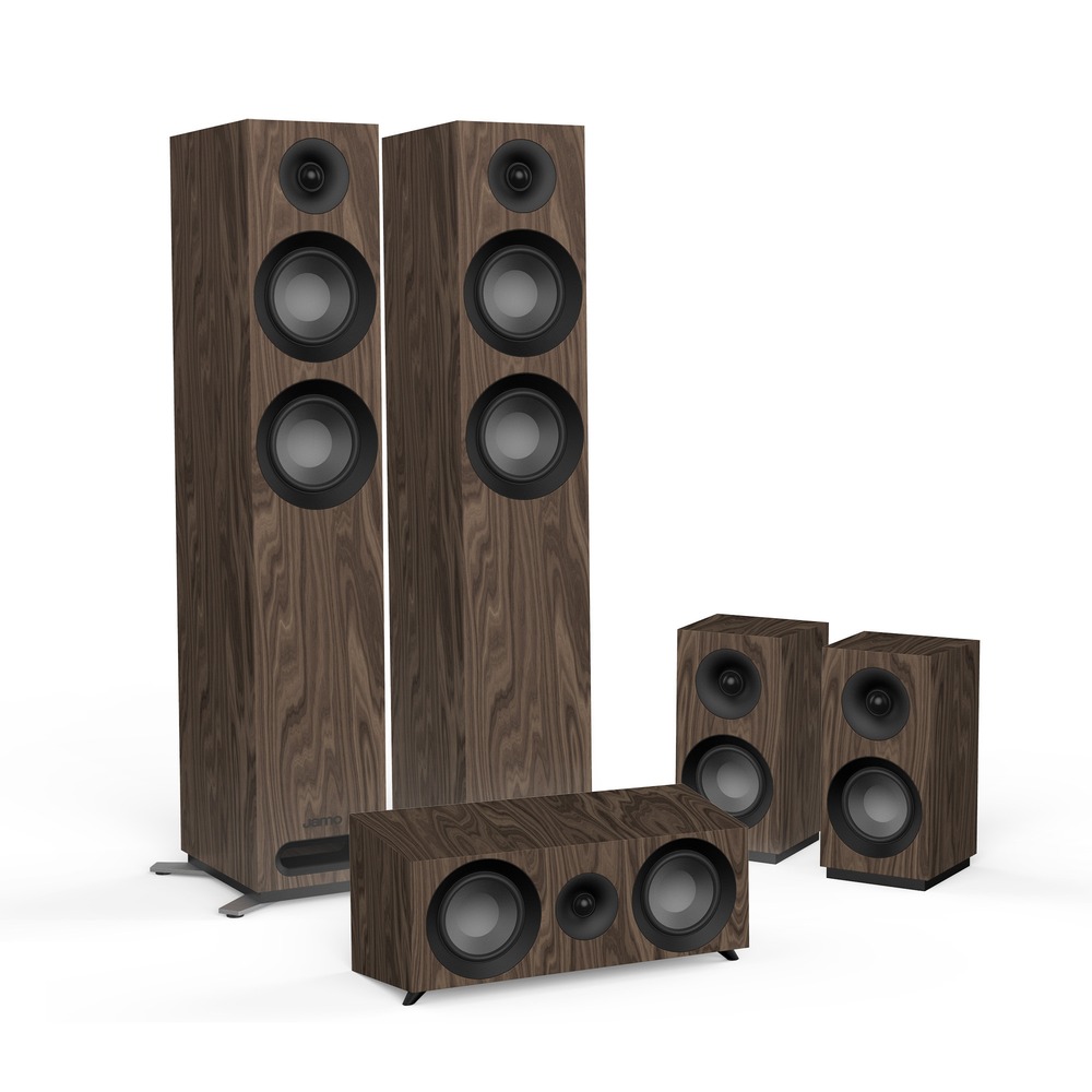 Комплект акустических систем Jamo S 807 HCS Walnut