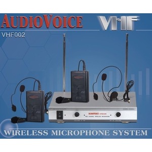 Радиосистема с ручным передатчиком AudioVoice VHF002-2HPM