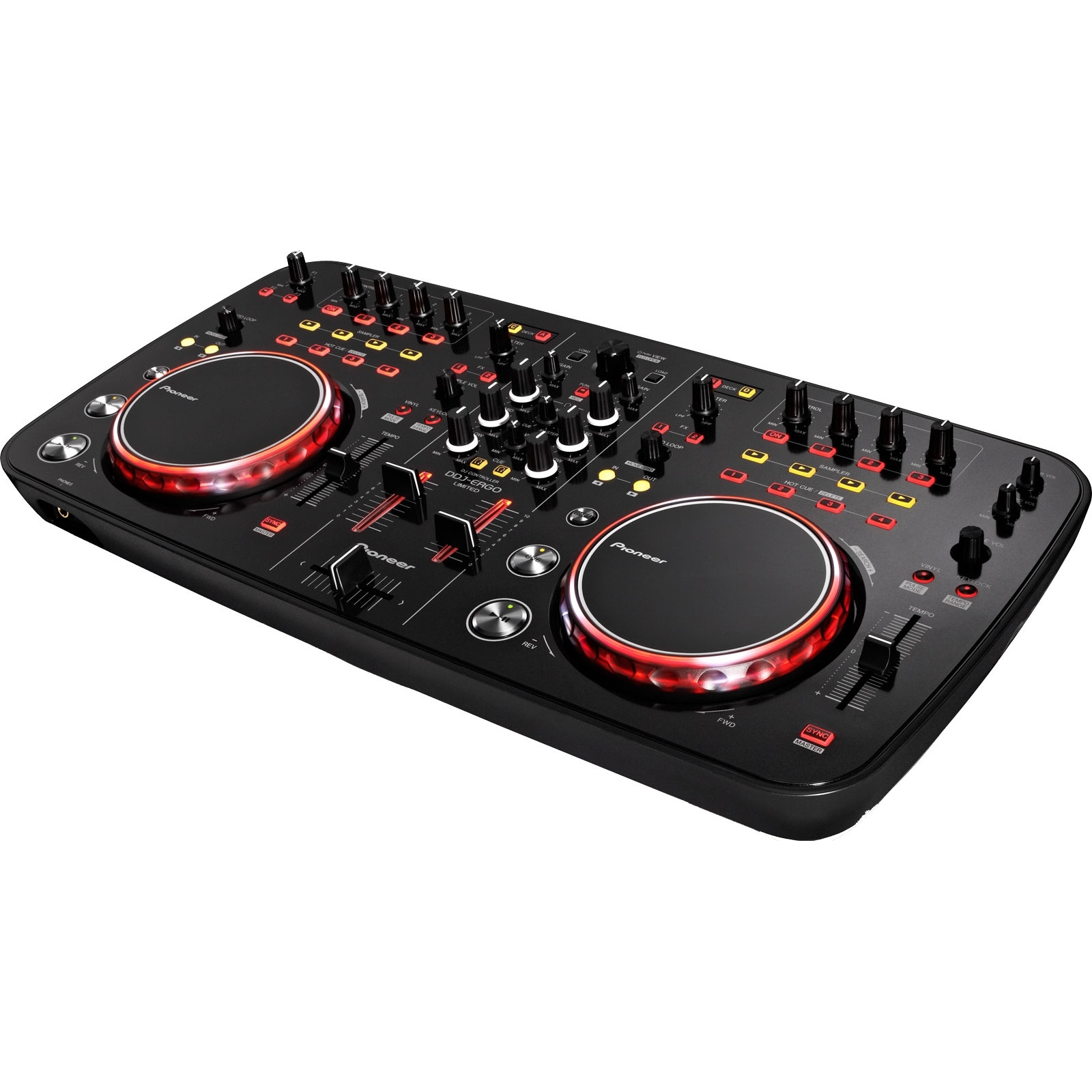 Контроллер ddj. Pioneer DJ Эрго. Контроллер Пионер DDJ. Pioneer миди контроллер. DDJ flx4.
