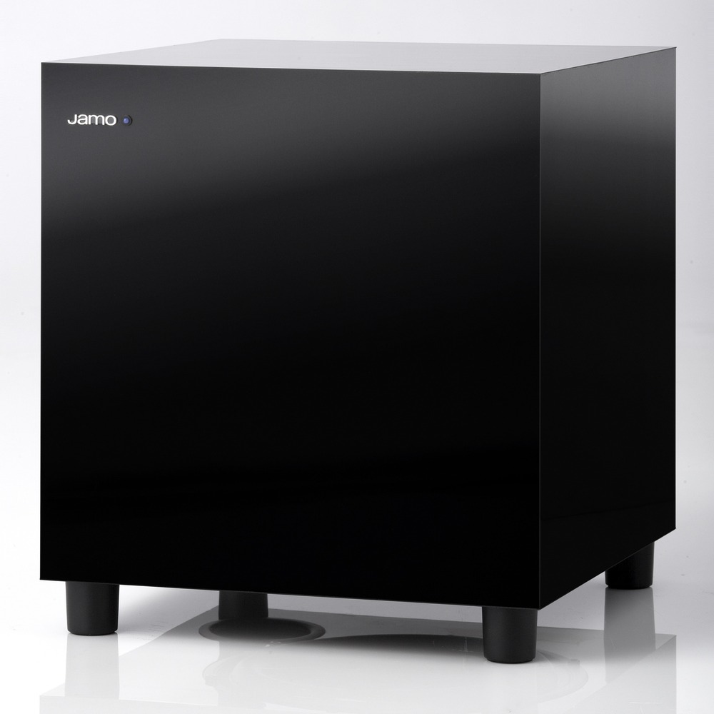 Фазоинверторный сабвуфер Jamo Sub 210 High Gloss Black