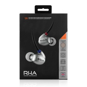 Наушники внутриканальные классические RHA T20 NW Silver
