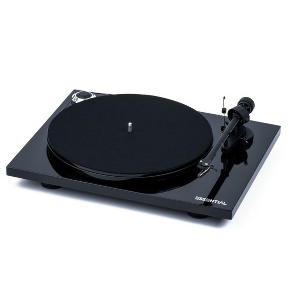 Проигрыватель винила Pro-Ject Essential III Piano Black Ortofon OM-10