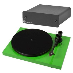 Проигрыватель винила Pro-Ject Debut Carbon DC + Pro-Ject Phono Box USB Green