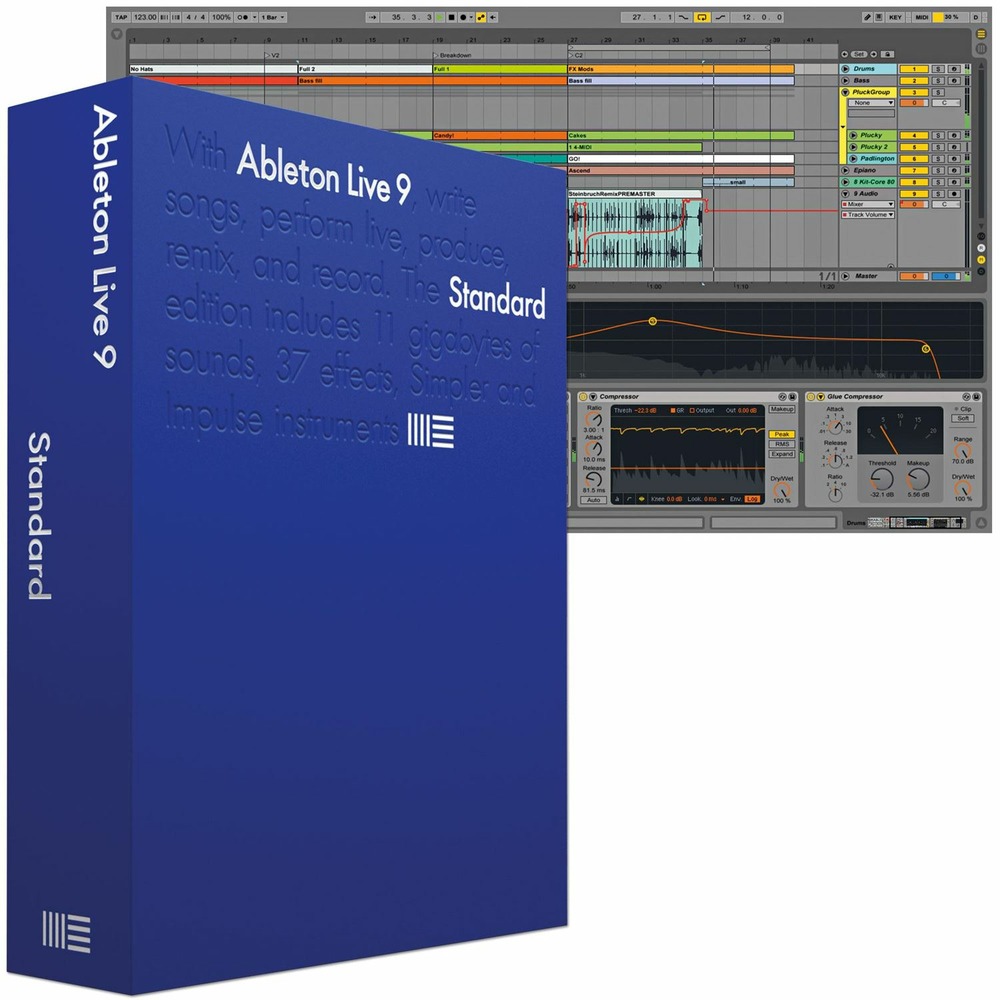 Программное обеспечение для студии Ableton Live 9 Standard UPG from Live Lite