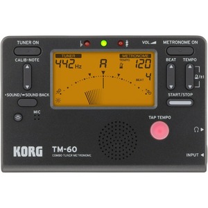 Тюнер/метроном KORG TM-60-BK
