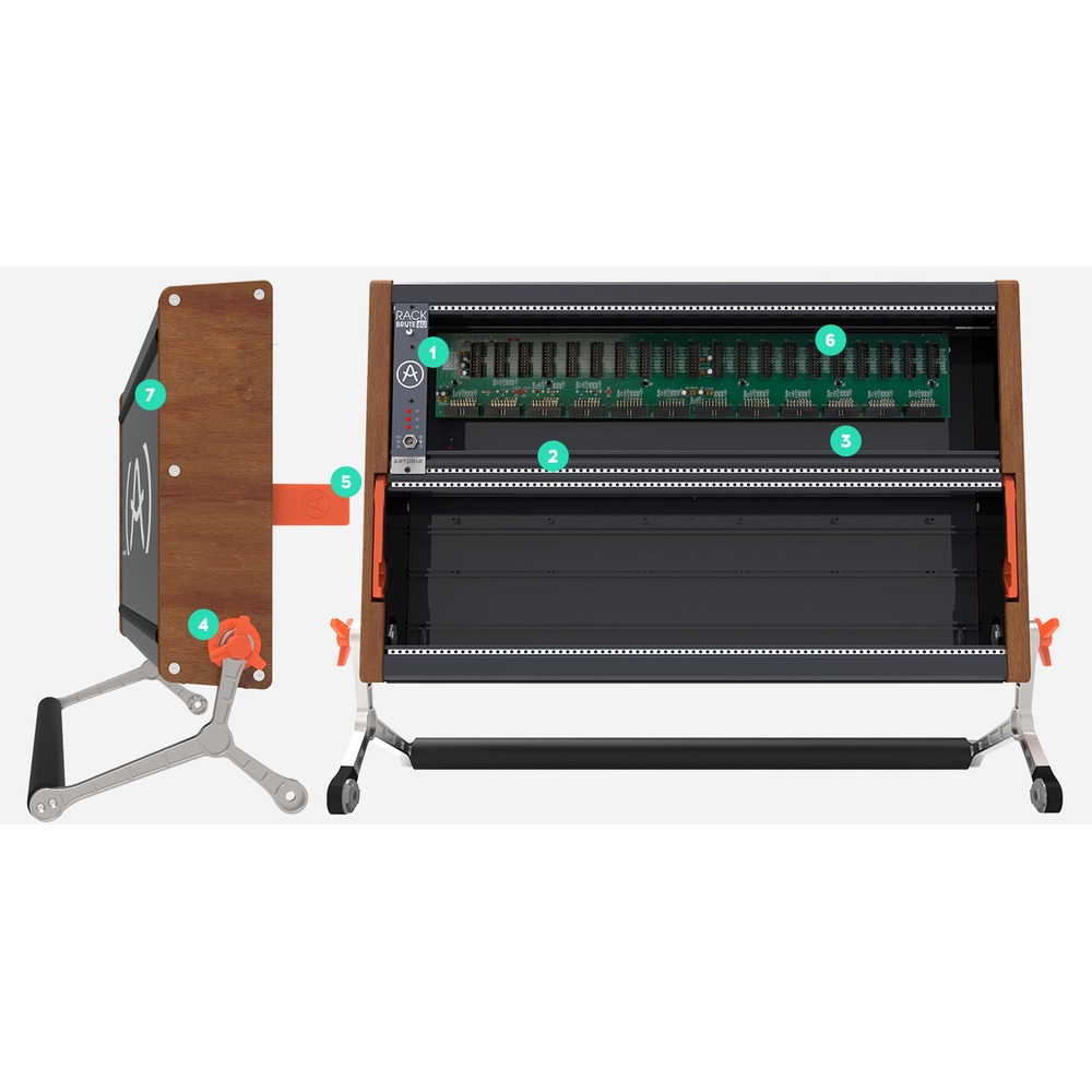 Аналоговый синтезатор Arturia RackBrute 6U