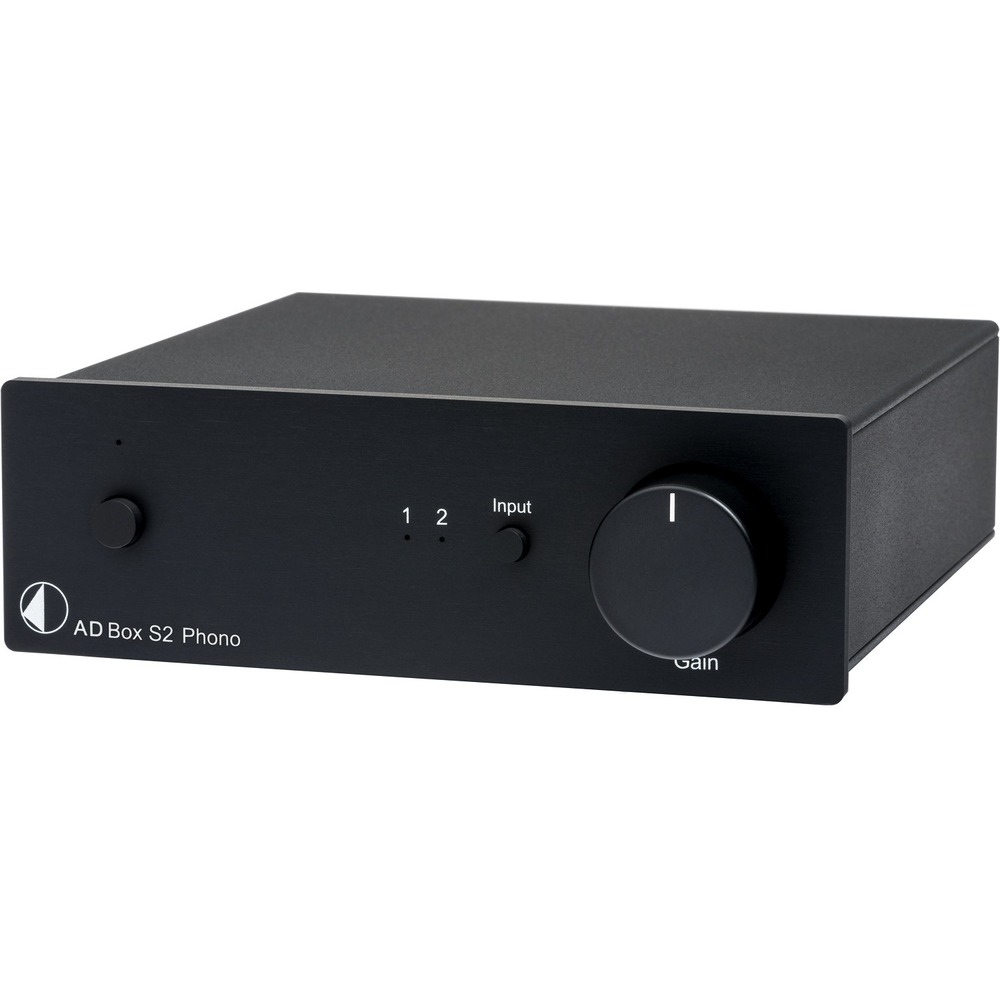 Фонокорректор Pro-Ject A/D Box S2 Phono Black