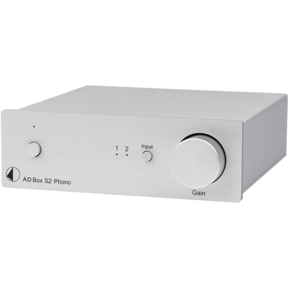 Фонокорректор Pro-Ject A/D Box S2 Phono Silver