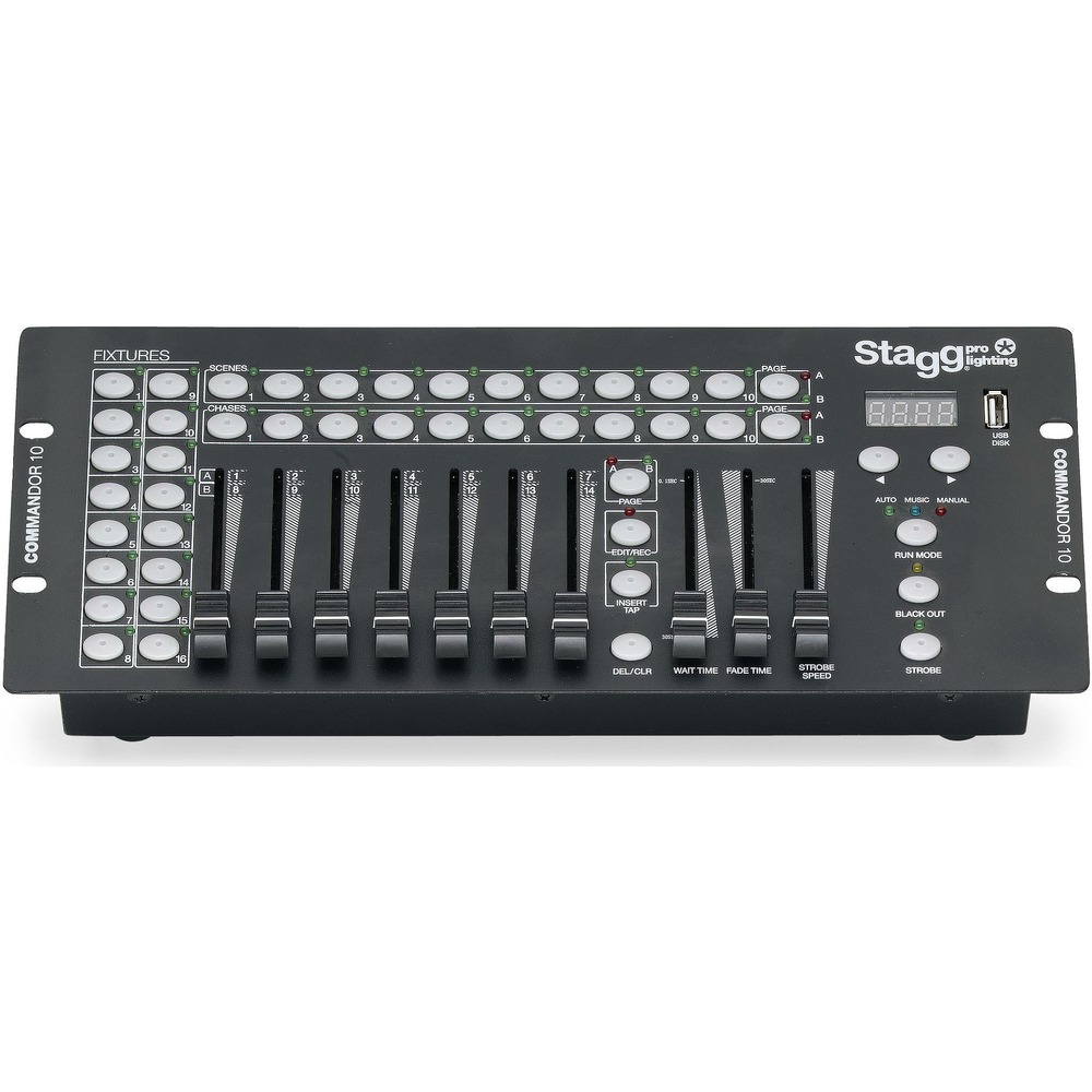 DMX контроллер Stagg COMMANDOR 10-2