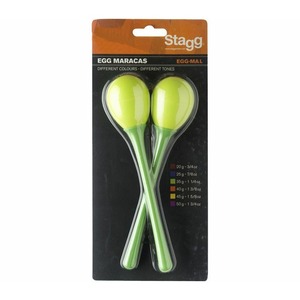 Маракас Stagg EGG-MA L/GR