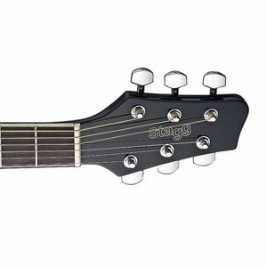 Электроакустическая гитара Stagg SA40DCFI-BK