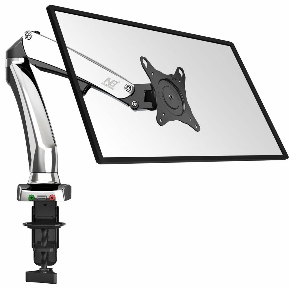 Кронштейн настольный NB F100 USB Silver