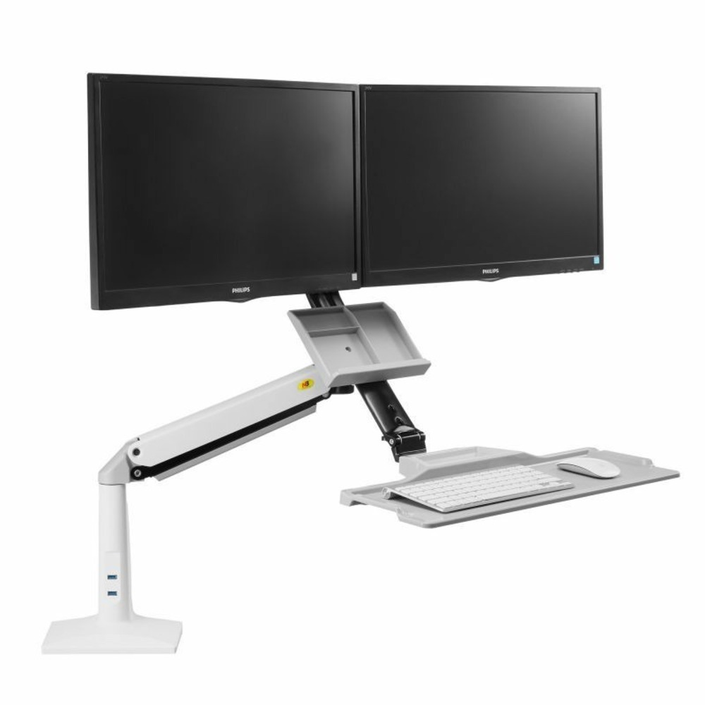 Кронштейн для двух и более дисплеев NB FC24-2A White