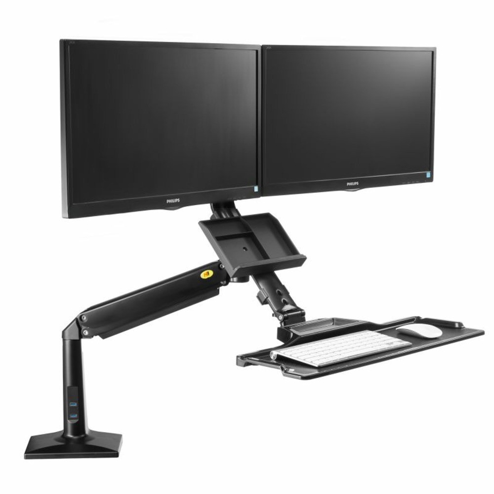 Кронштейн для двух и более дисплеев NB FC24-2A Black