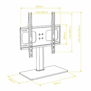 Кронштейн настольный Kron PT1 Black