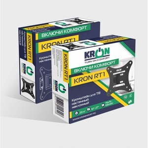 Кронштейн наклонный Kron RT1 Black