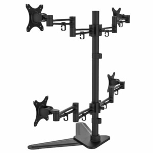 Кронштейн для двух и более дисплеев Kron D422FS Black