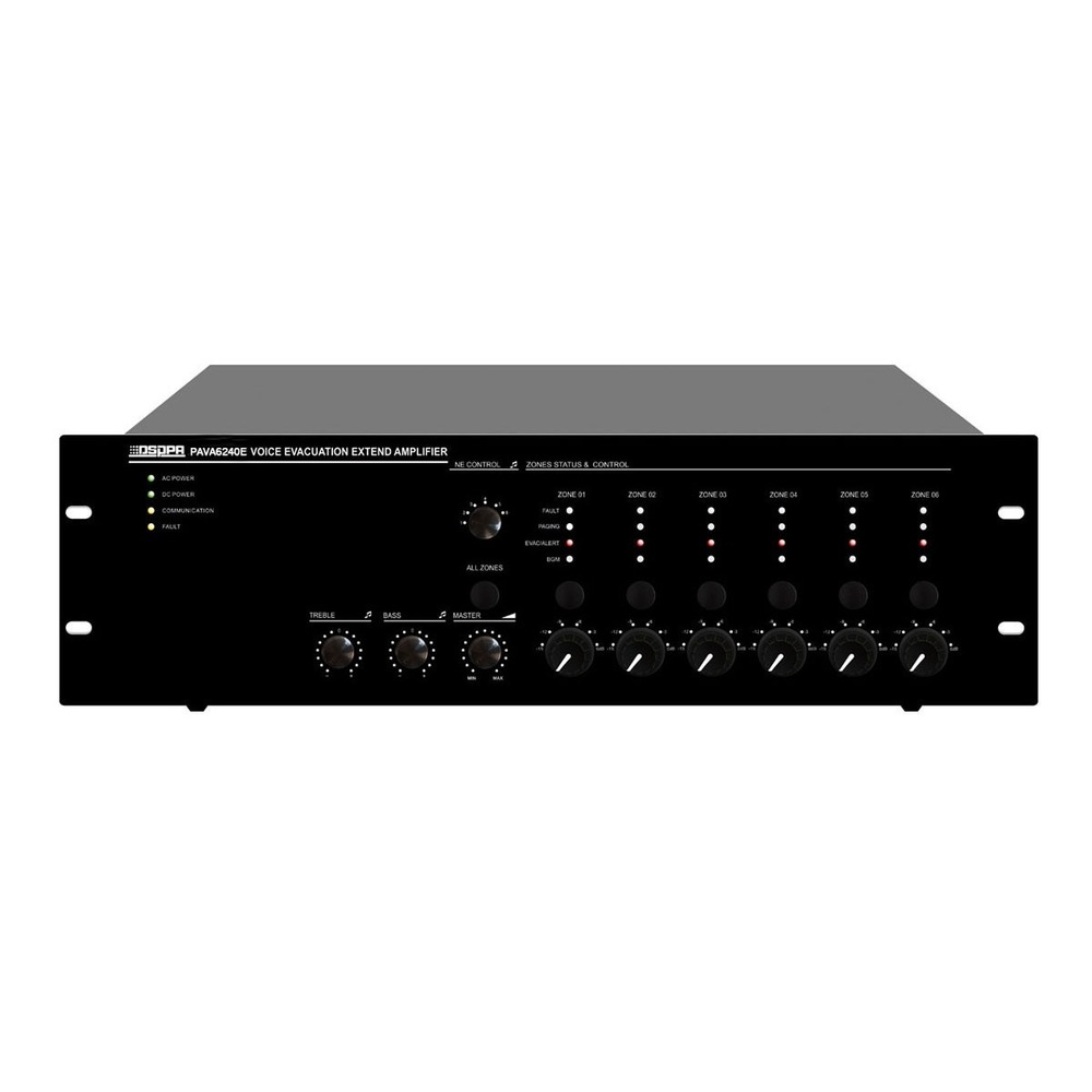 Блок расширения с усилителем DSPPA PAVA-6240E