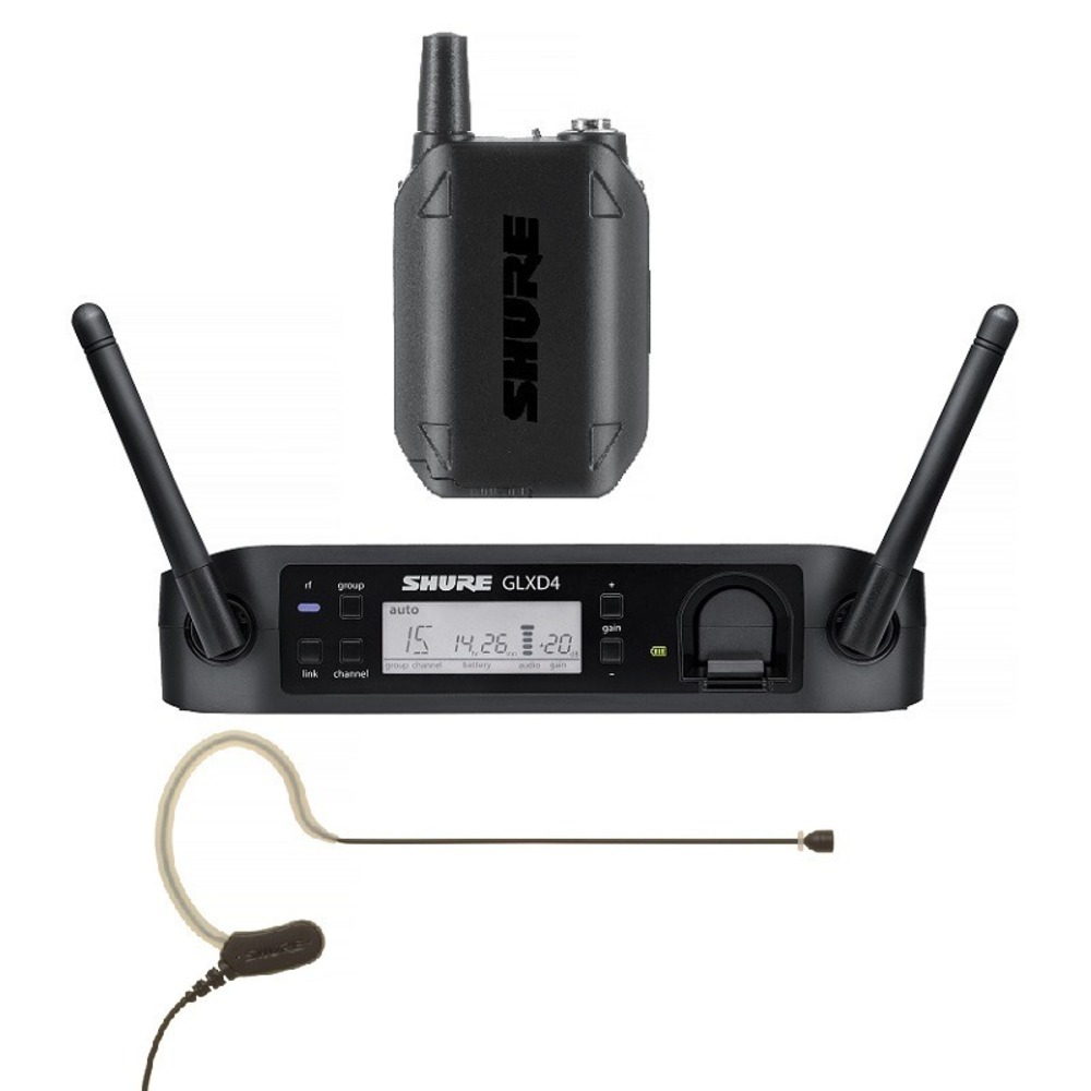 Радиосистема с оголовьем Shure GLXD14RE/MX53 Z2 2.4 GHz