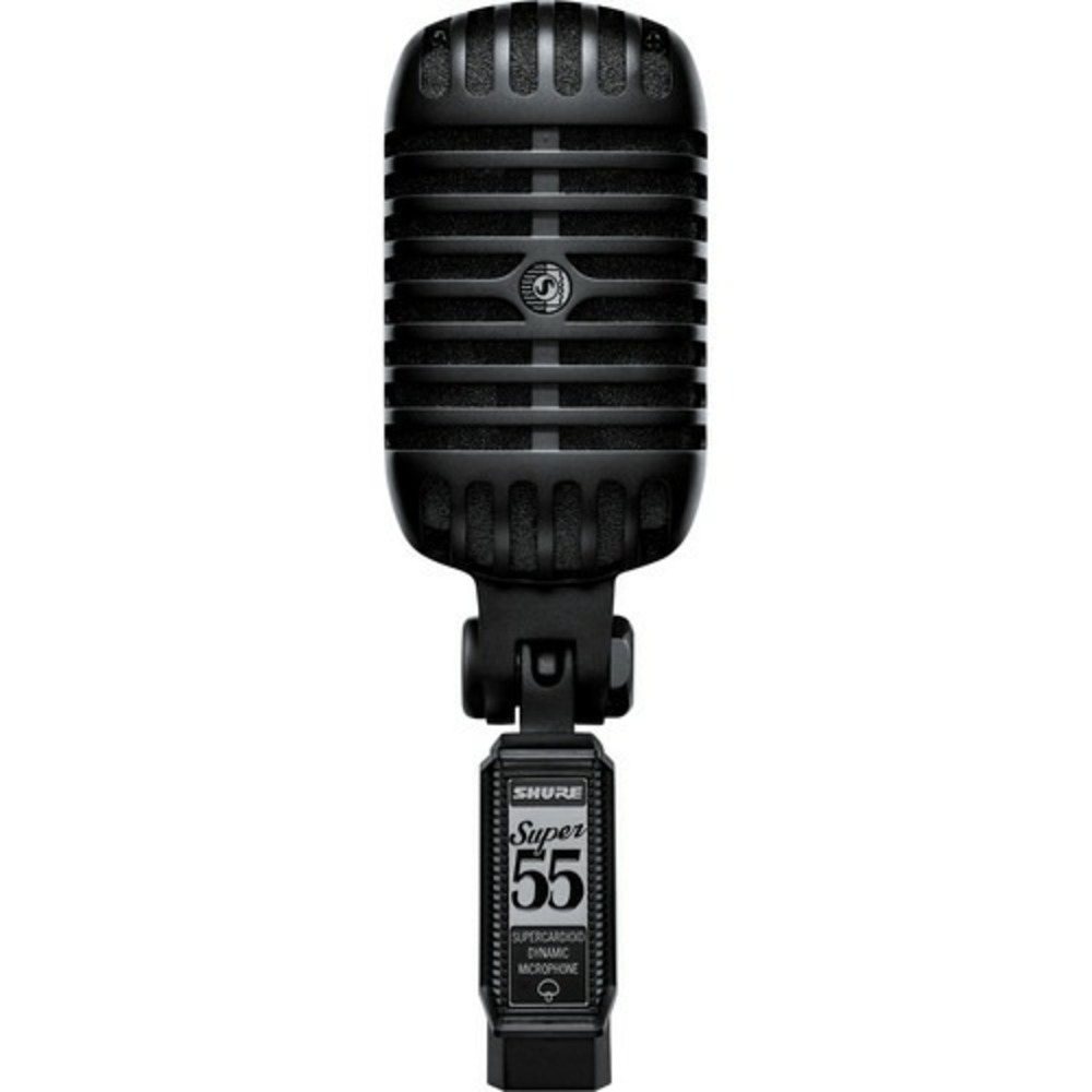 Вокальный микрофон (динамический) Shure SUPER 55 Deluxe Pitch Black Edition