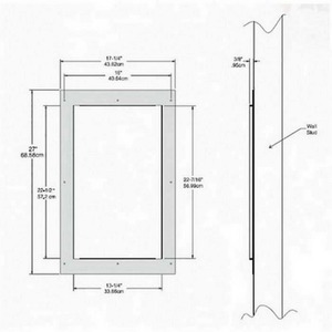 Аксессуар для встраиваемой акустики McIntosh RK320