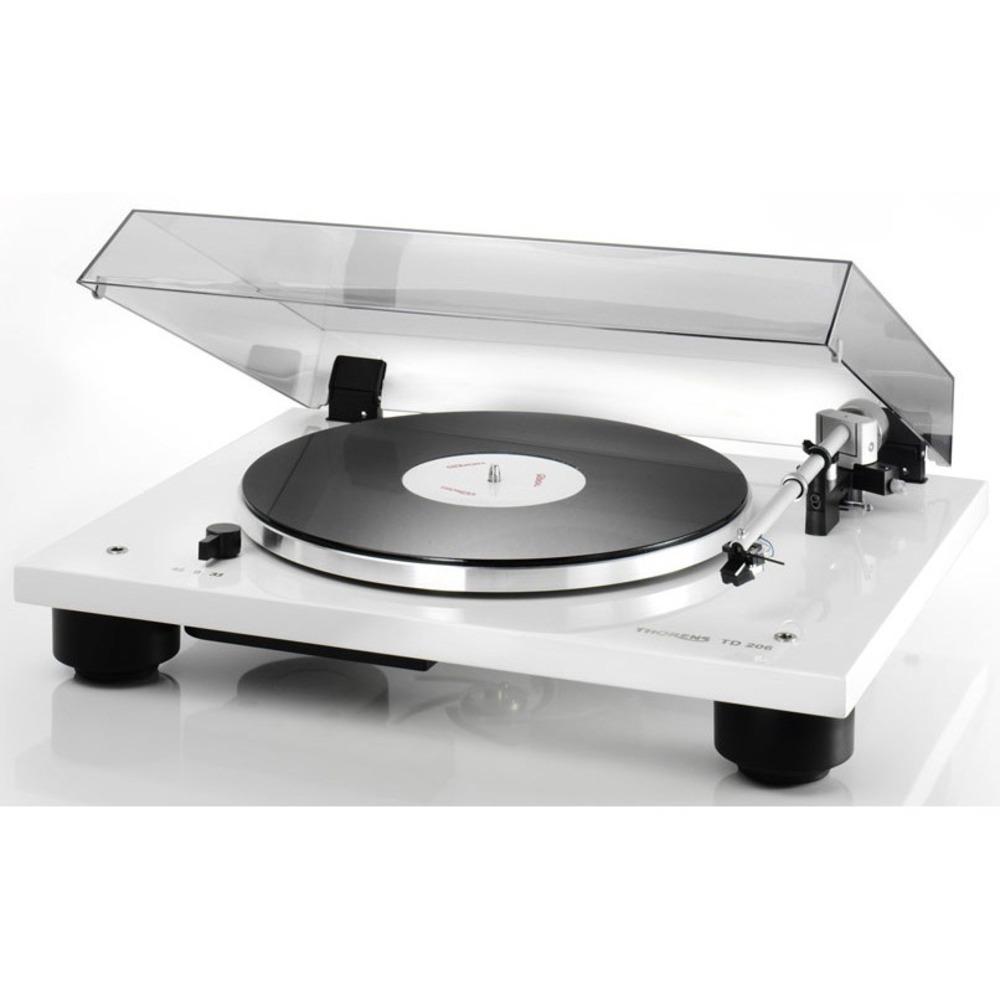 Проигрыватель винила Thorens TD206 highgloss white