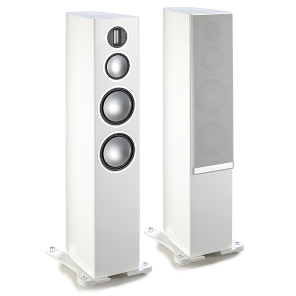 Напольная акустика Monitor Audio Gold Series 300 White Gloss