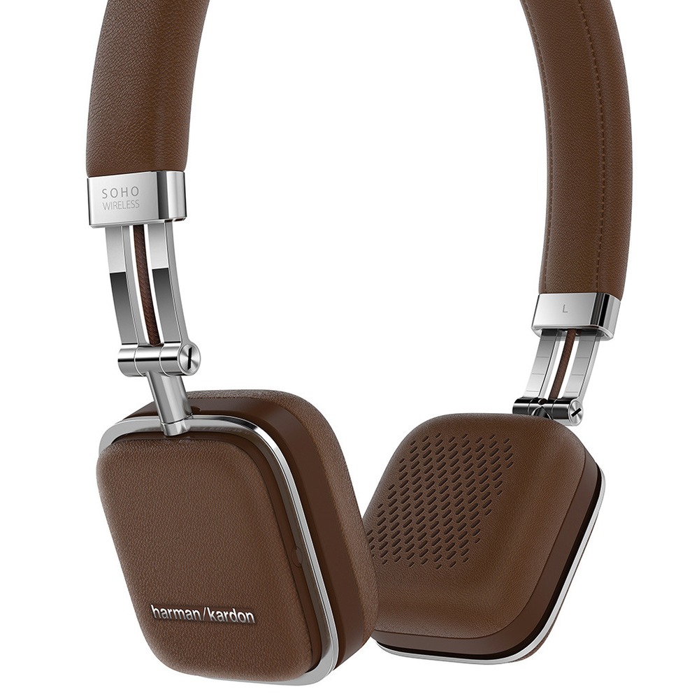 Наушники накладные беспроводные Harman Kardon SOHO BT Wireless brown