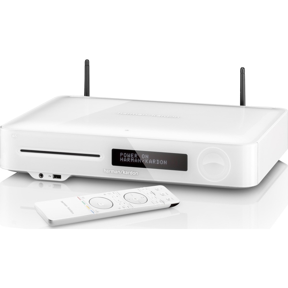 Blu-ray ресивер Harman Kardon BDS 580 white (BDS 580WQ/230-C5)
