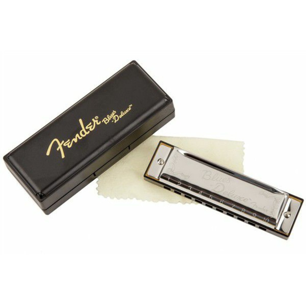 Губная гармошка Fender BLUES DELUXE HARMONICA KEY OF C