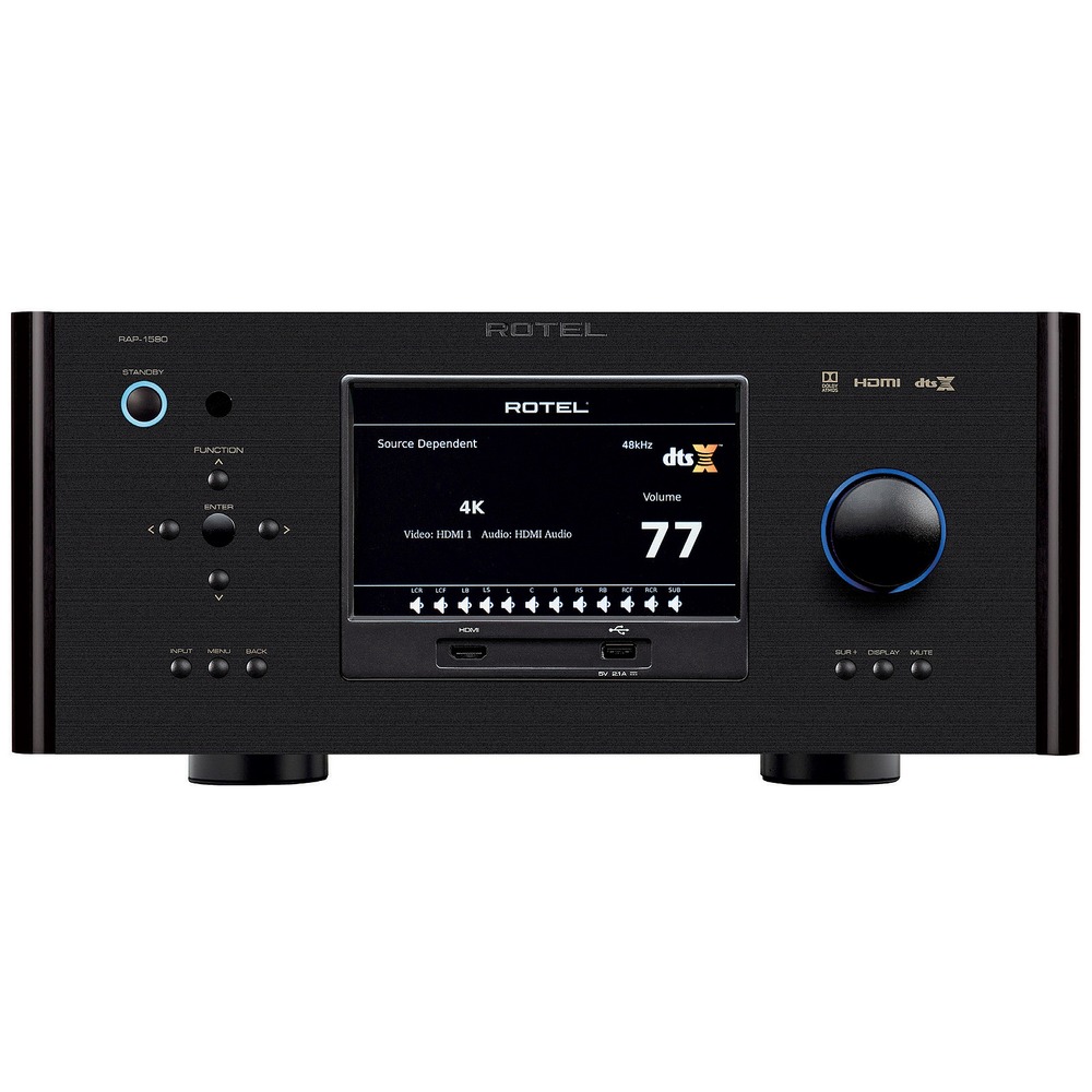 AV ресивер Rotel RAP-1580 Black