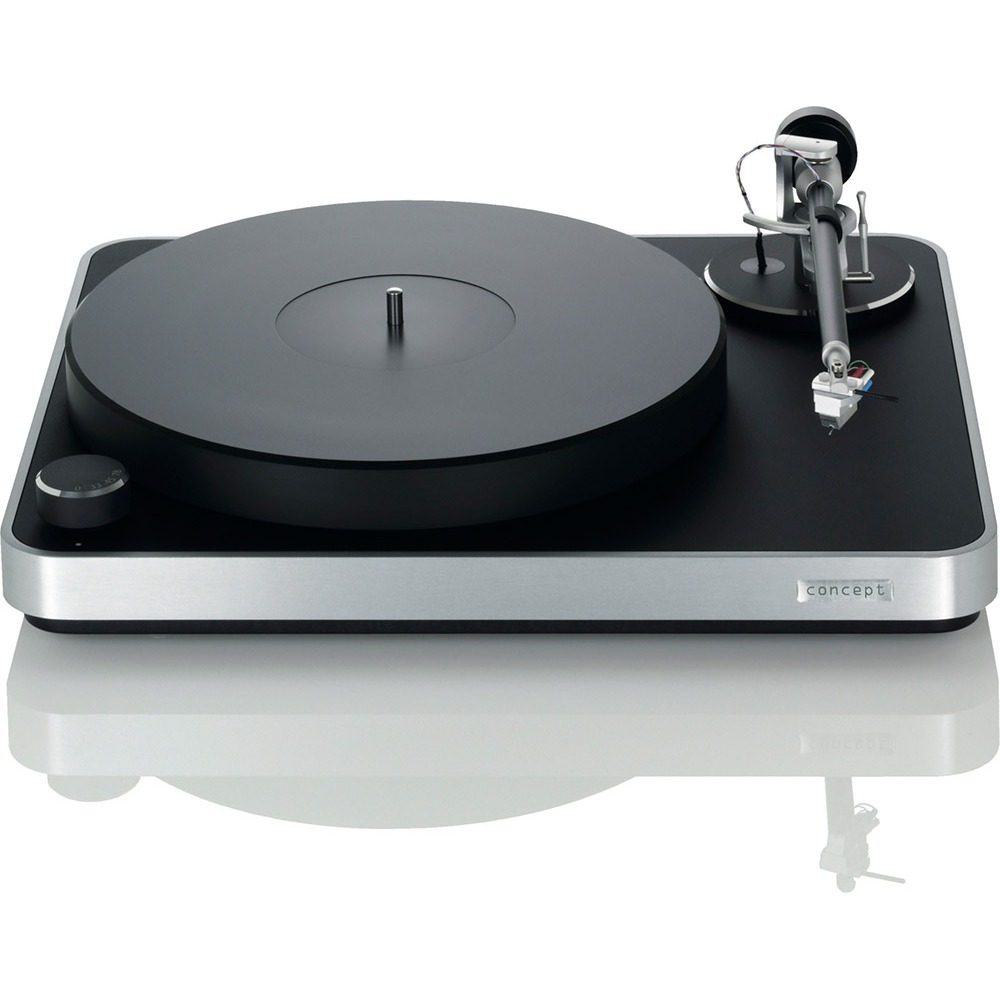 Виниловый проигрыватель ClearAudio Concept MM Black/Silver