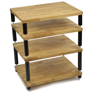 Hi-Fi стойка Apollo Storm 6 HiFi Base - Satin Black/Oak