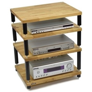 Hi-Fi стойка Apollo Storm 6 HiFi Base - Satin Black/Oak