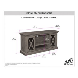 Тумба для ТВ BellO TC 58-6075-PI14