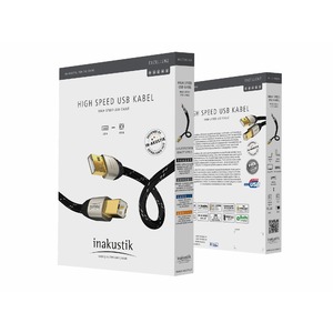 Кабель USB 2.0 Тип A - B Inakustik 00670001 Exzellenz USB 1.0m